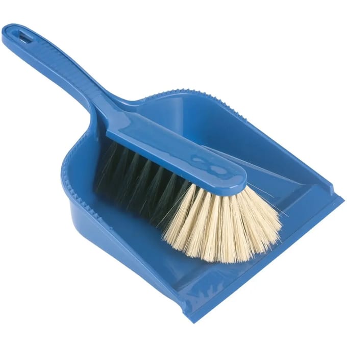Schop en plastic borstel Kerbl