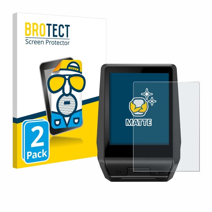 BROTECT - Screenprotector voor Bosch Nyon 2021 / 2020 - Folie Beschermfolie matte 2 Stuks