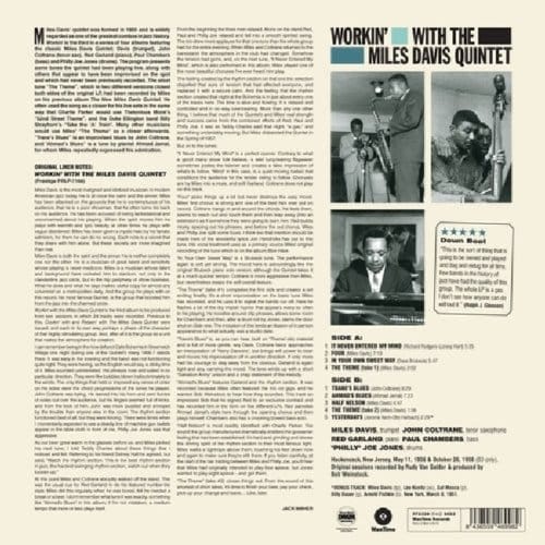 Workin' With - Miles Davis