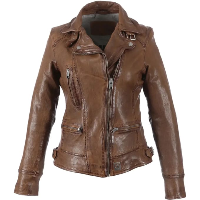 Leren jas voor vrouwen Oakwood Video