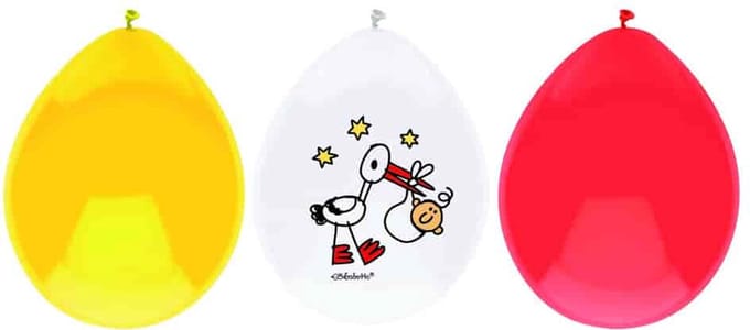 Ballon Babette Baby 6 stuks
