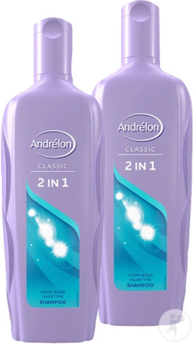 Andrélon Shampoo Classic Meloen & Aloë Vera 2 x 300 ml