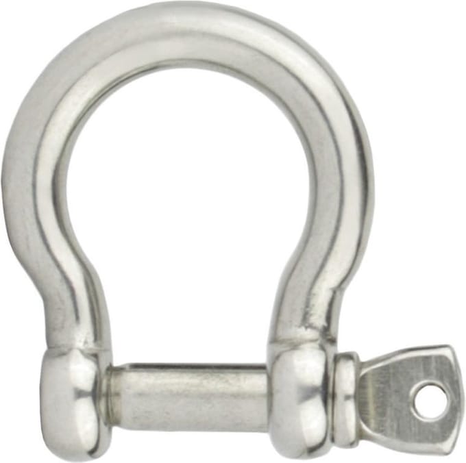 Harp-Sluiting 4.0-mm. Klus-Wijs. RVS-A2.
