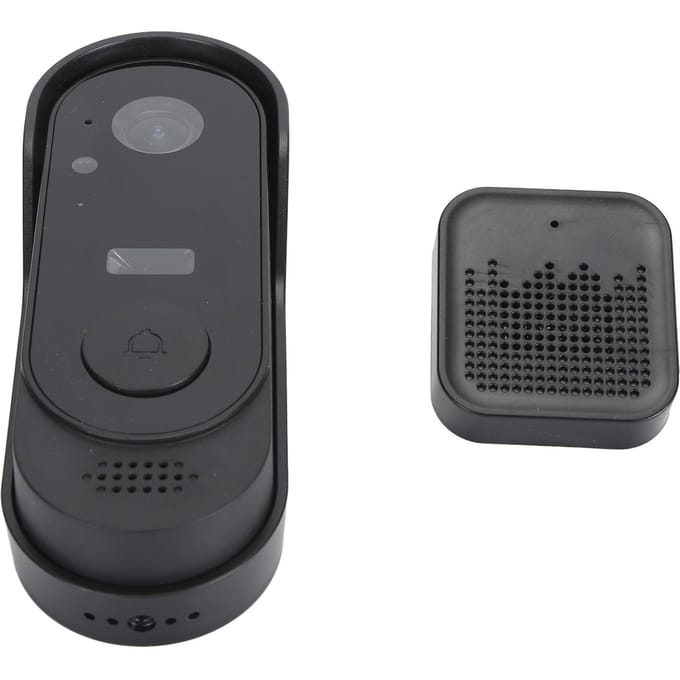 Sonnette Vidéo HD Conversation Bidirectionnelle Vision Nocturne Étanche IP65 Visualisation Téléphonique Sonnette Caméra Sans Fil