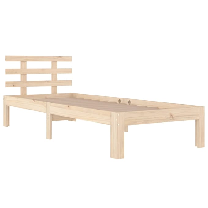 vidaXL - Bedframe - massief - hout - 100x200 - cm