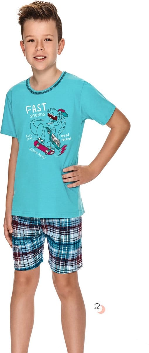Taro Short Pyjama - Ivan - 100% Katoen. Maat 122 cm / 7 jaar