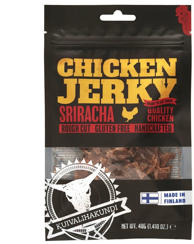 Kuivalihakundi - Chicken Jerky Sriracha - 2 x 100g - Beef jerky