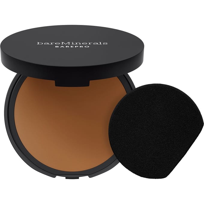 bareMinerals BAREPRO 24HR Skin-Perfecting Powder Foundation (Various Shades) - Deep 55 Cool