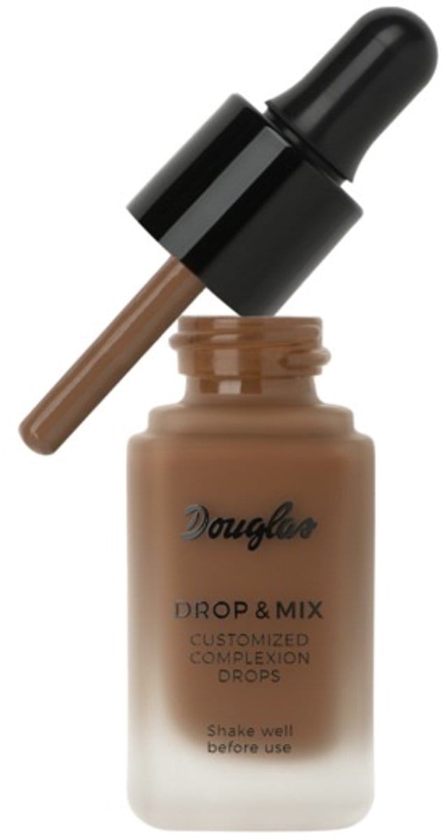 Douglas Foundation - Drop & Mix - Dark Brown - 14 ml - Voor Elke Huidtint