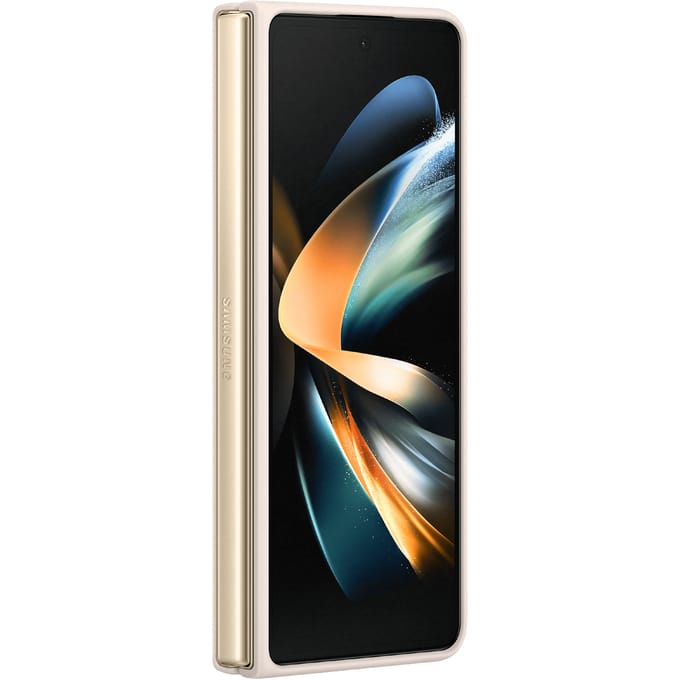 Samsung Galaxy Z Fold4 Protective Standing Hoesje Geel