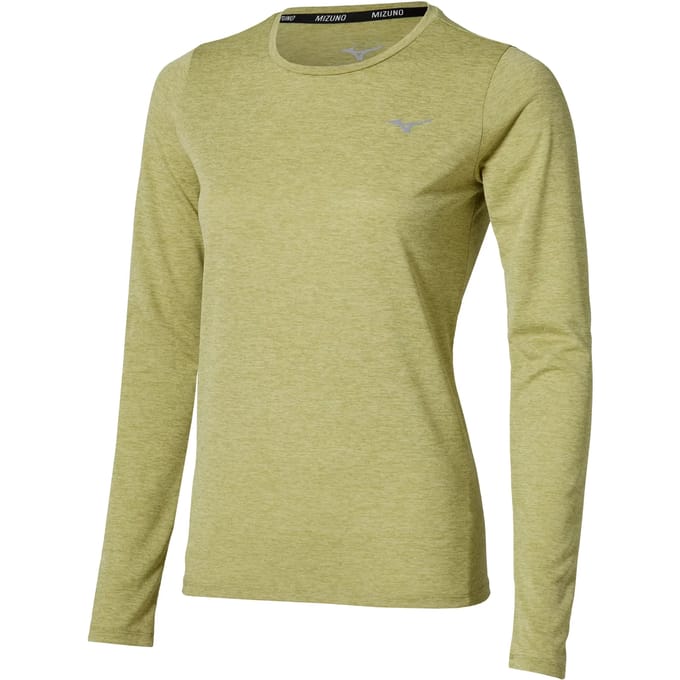 Dames-T-shirt met lange mouwen Mizuno Core Impulse
