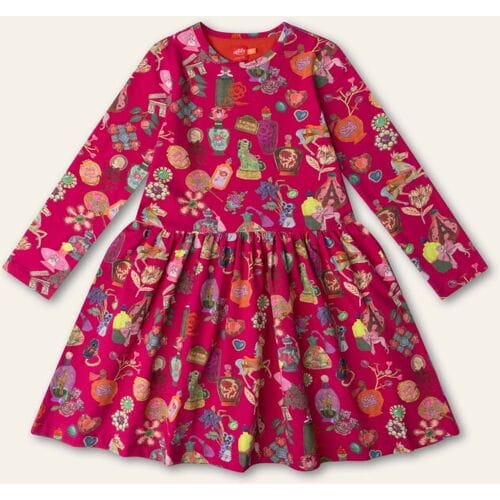Oilily Dippa Jurk- maat140/10yr Bougainville
