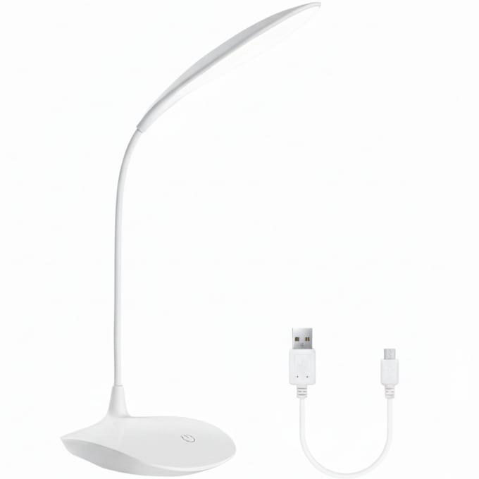 Zaltino - Bureaulampje - Flexibele arm - Touchbediening - 3 standen