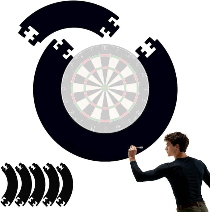 Solidchoice - Dart Catchring Surround voor Veiligheid en Wandbescherming