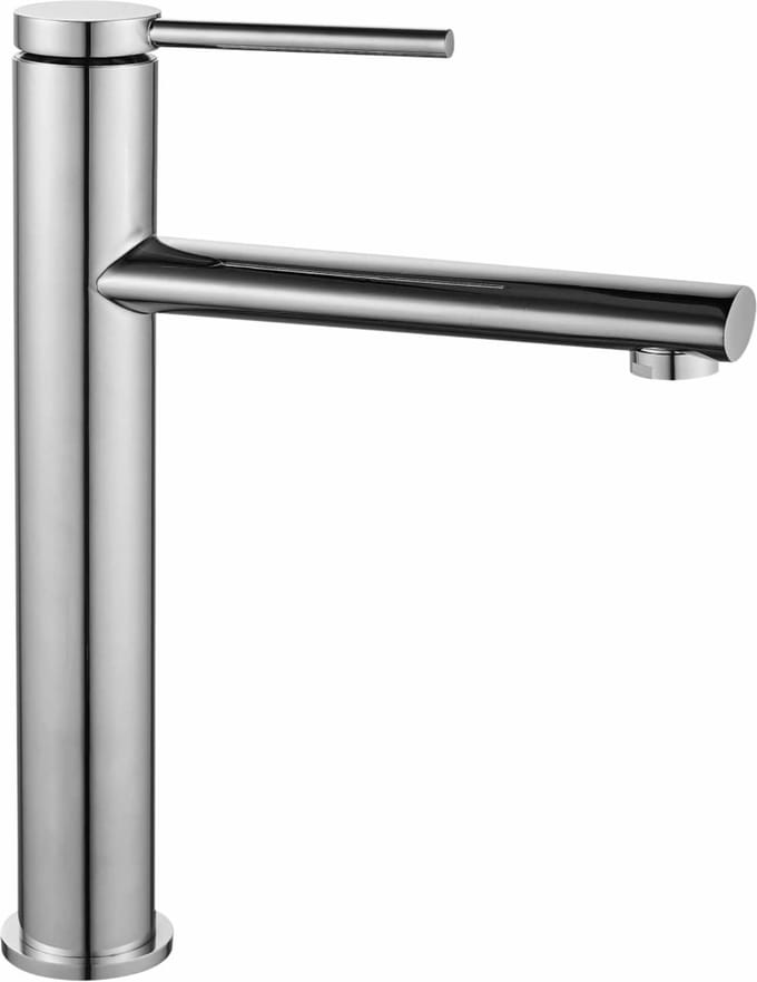 Rea Oval Chrom High - Wastafelkraan - Chroom