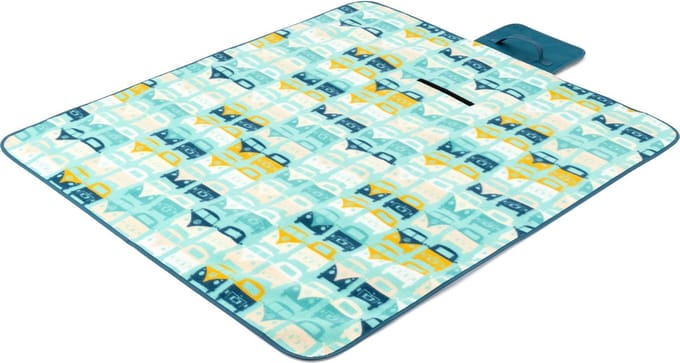 Volkswagen® Bus Strand & Picknick Mat - 135x120 cm - Waterbestendig