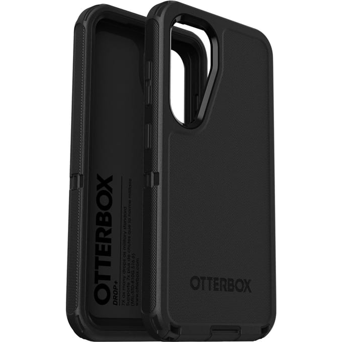 Otterbox Defender Series Backcover Samsung Galaxy S25 Zwart Stootbestendig