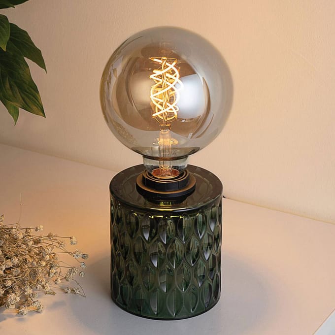 Pauleen LED Tafellamp Crystal Magic - E27 - Max. 20W - Woonkamer, Slaapkamer & Eetkamer - Groen