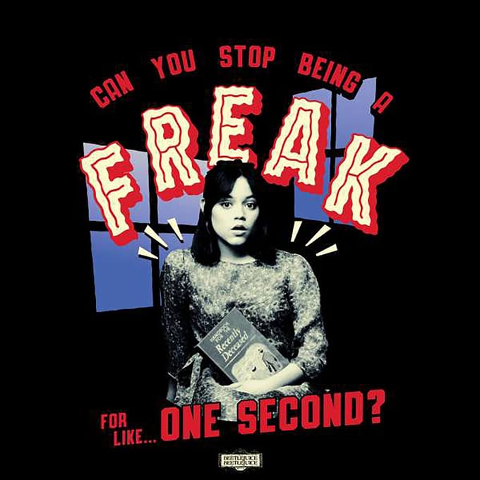 Beetlejuice Freak Unisex T-Shirt - Black - S