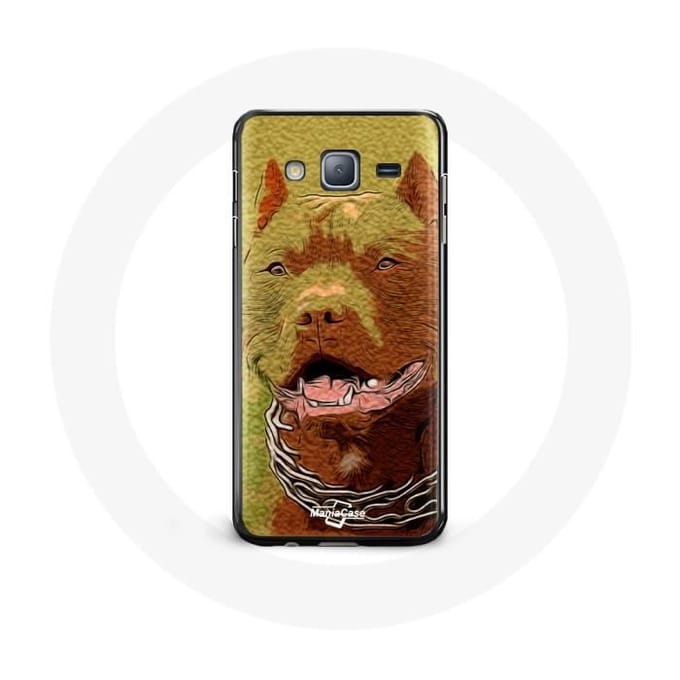 Coque pour Samsung Galaxy J3 American Pit Bull Terrier
