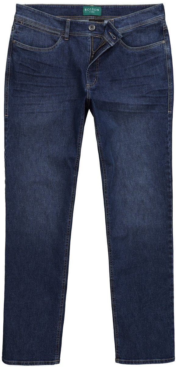 Boston Park - Heren - Jeans FLEXLASTIC® buikfit regular fit 5-pocket - Blauw denim - Maat 36