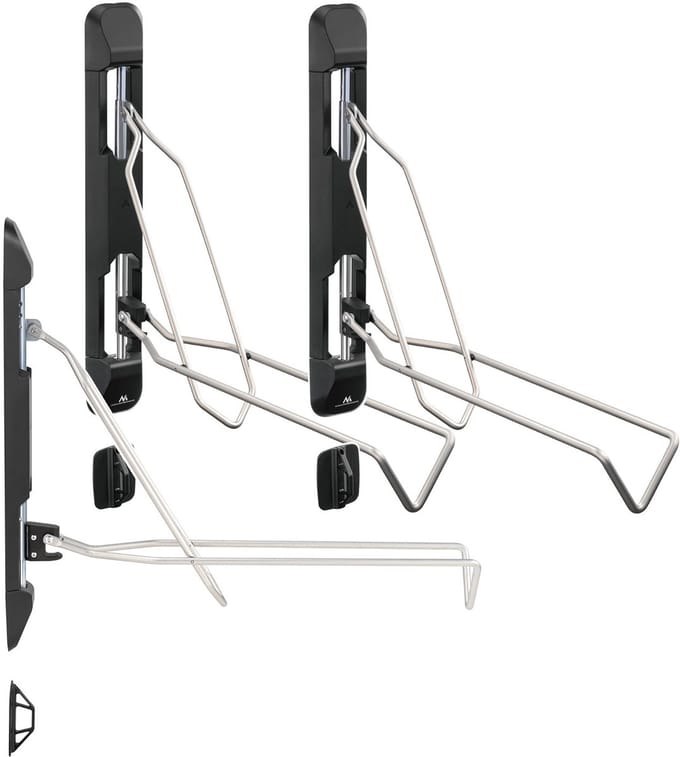 Maclean MC-471 - Fietshouder 3 stuks - Maximaal draagvermogen: 35 kg