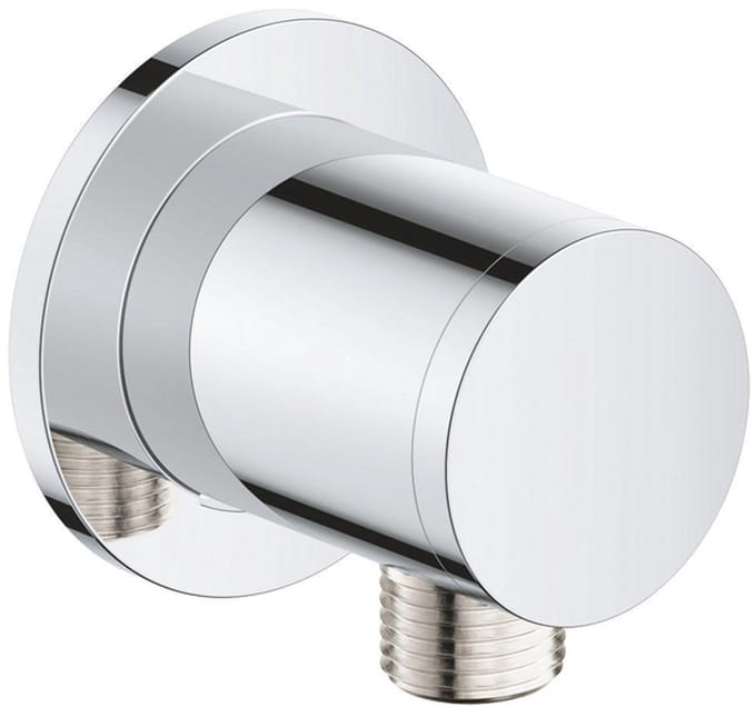 Grohe Tempesta Wandaansluitbocht - 1/2" - met terugstroom beveliging - chroom