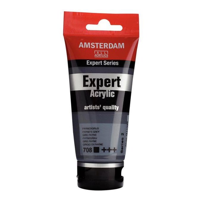 Amsterdam Expert Series Acrylverf - 75 ml - Paynesgrijs 708   8712079289676   Verf