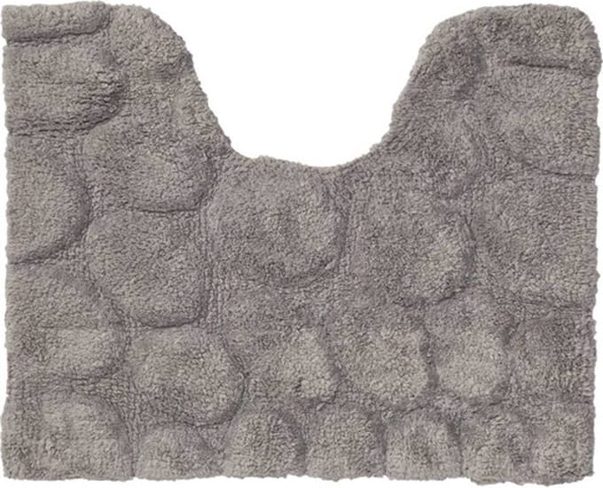 Sealskin Pebbles Toiletmat 50x60 cm - Katoen - Grijs
