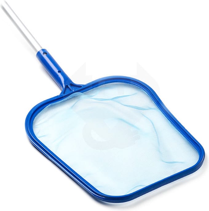 BSI - Schepnet met aanpasbare ergonomische handgreep - Zwembad - Spa - 140 cm lang