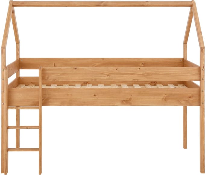 Alpi2-Housebed - Bruin Grenen - 90x200