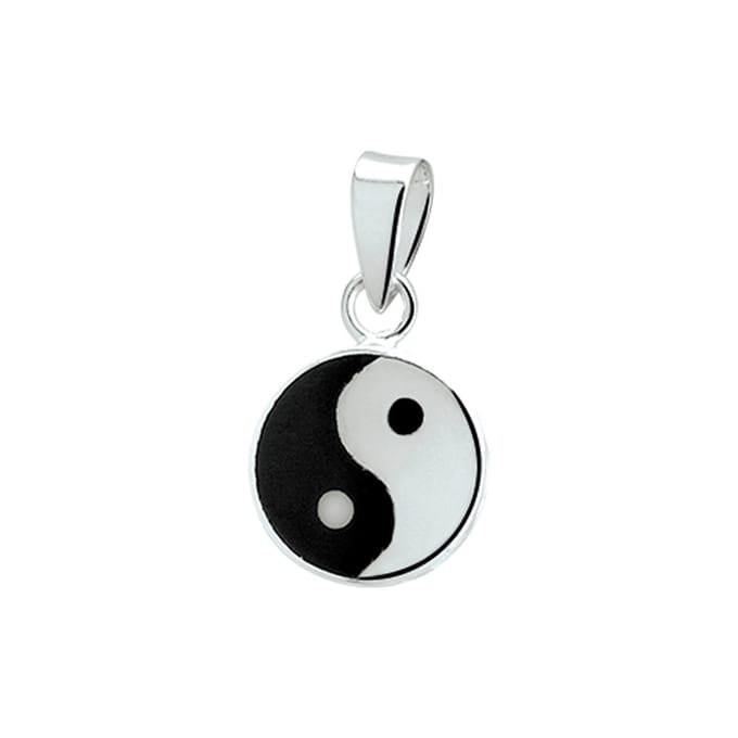 Zilveren Hanger Yin Yang 1003277