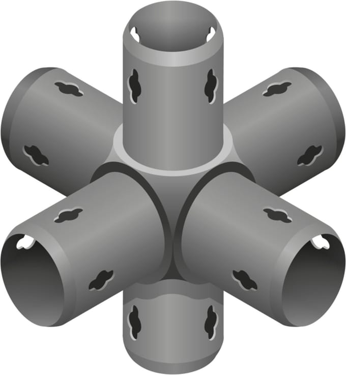 Quadro 6-way connector