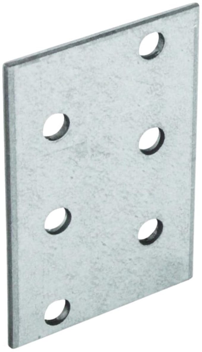 Koppelplaat - 40 x 60 x 2 mm - Verzinkt