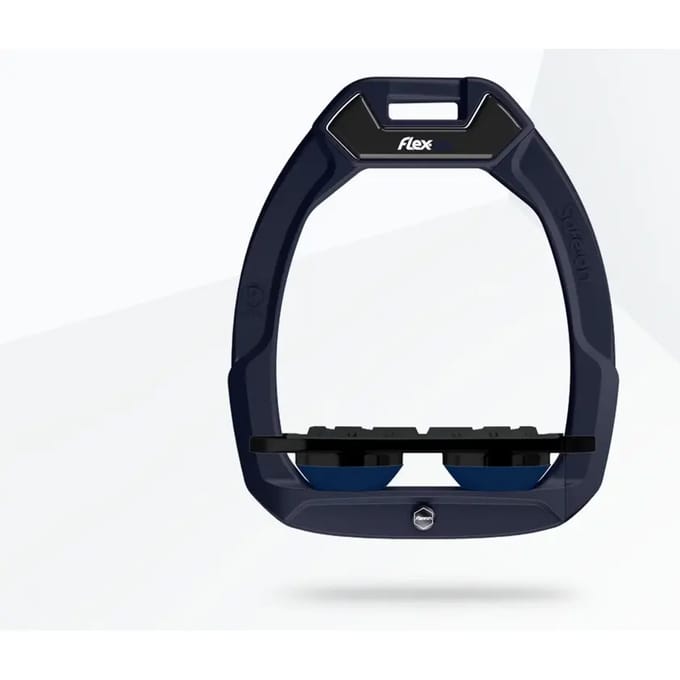 Veiligheidssportzwepen Plat Grip Aluminium/Zwart/Marine Flex-On Safe-On