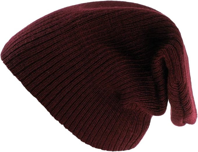 Extra Grote Losse Gebreide Slouch Beanie Muts - Unisex
