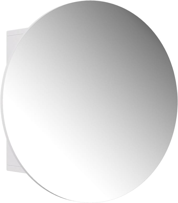Vicco Loki Badkamerspiegelkast – 60 x 60 cm met 2 compartimenten Wit