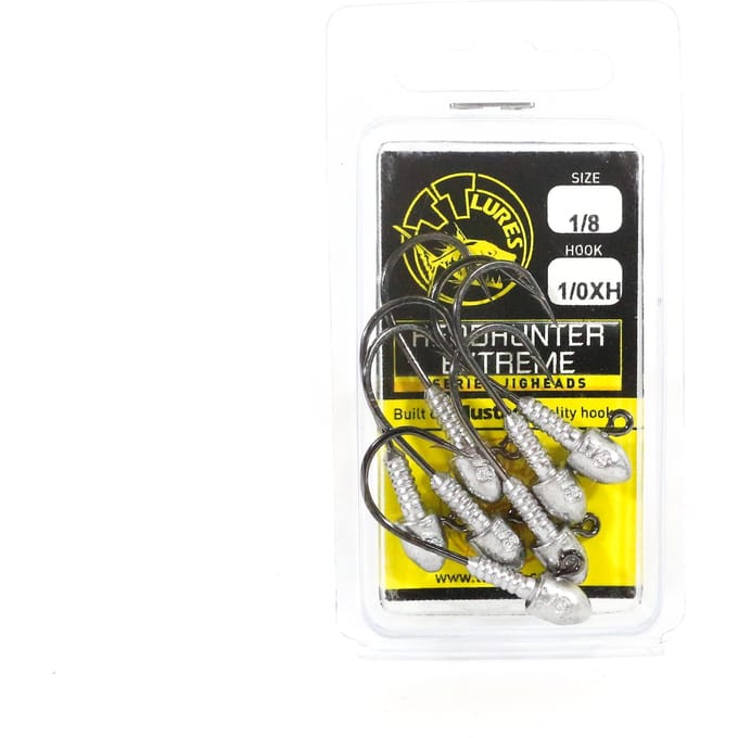 Tackle Tactics TT Head Hunter Extreme Jig Head 1/8 oz 1/0 XH 7/pack (1456)
