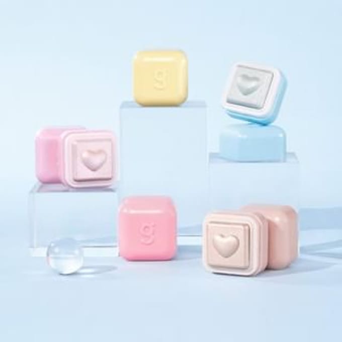 colorgram - Milk Bling Heartlighter - 8 Colors 2024 Version - #01 Peach Heart