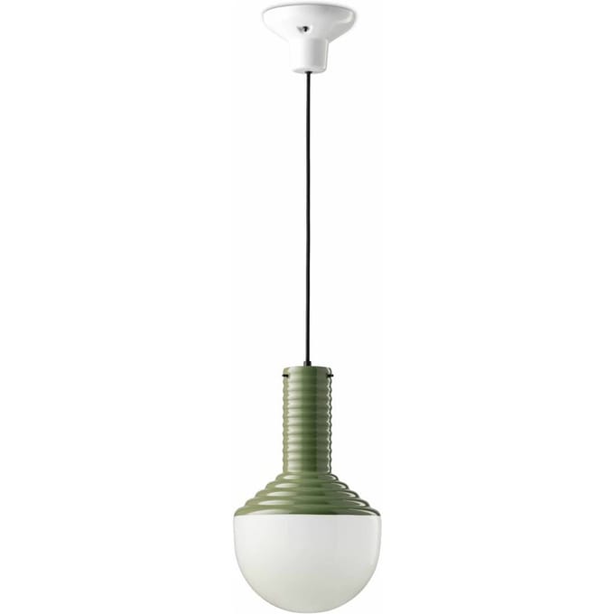 Ferroluce Selarón hanglamp, saliegroen
