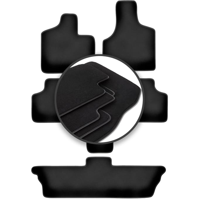 Premium automatten voor: Dodge Caravan / Grand Caravan III 7-zits (2001-2007)