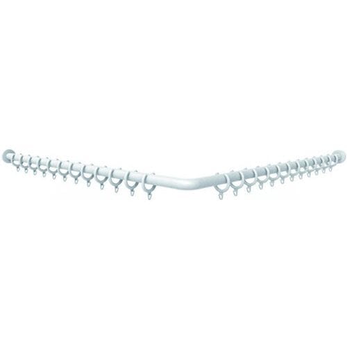 Megabad Profi Collection Silver Age System shower curtain rod 100 x 100 cm 0300812019