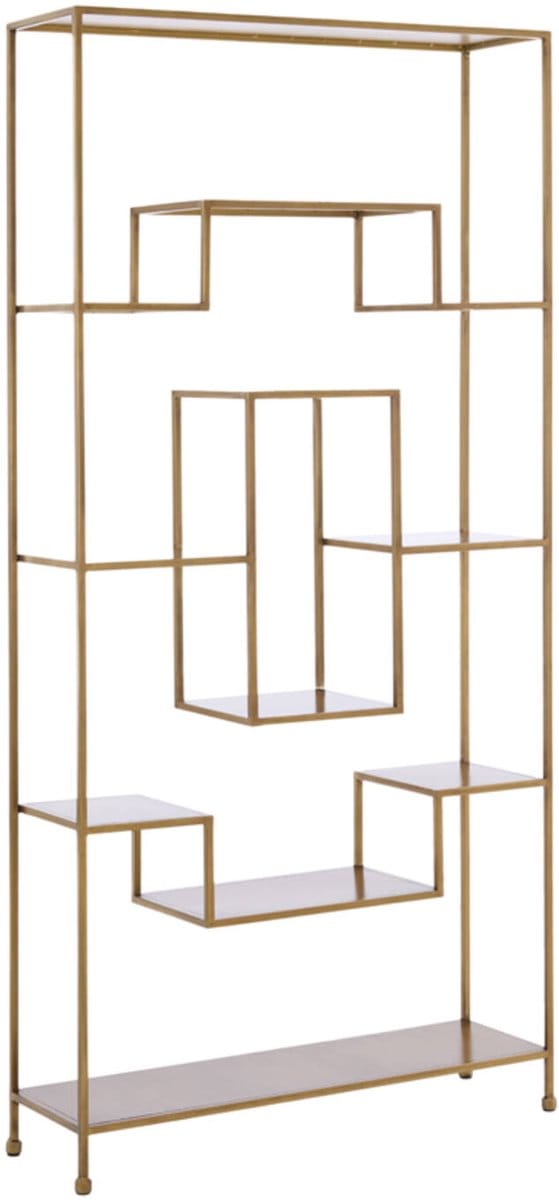 Light & Living - Kast open REZINA - 100x30x205cm - Brons