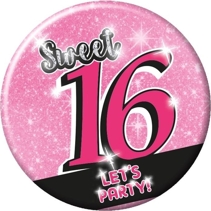 Button klein - Sweet 16