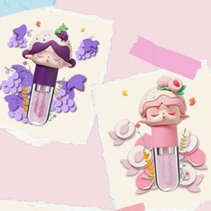 Olemonde - Kids New Luminous Moisture Lip Gloss - 2 Type #Grape - 1g