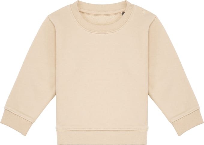 Kariban Duurzame baby sweater K835 - Light Sand - 9M