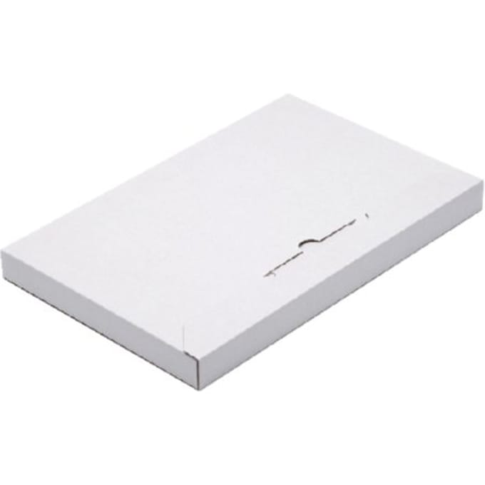 Brievenbusbox cleverpack a4 350x230x26mm karton Wit pak