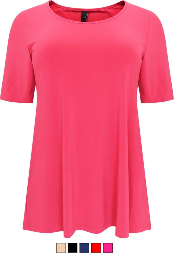 YOEK Dames T-Shirt korte mouwen