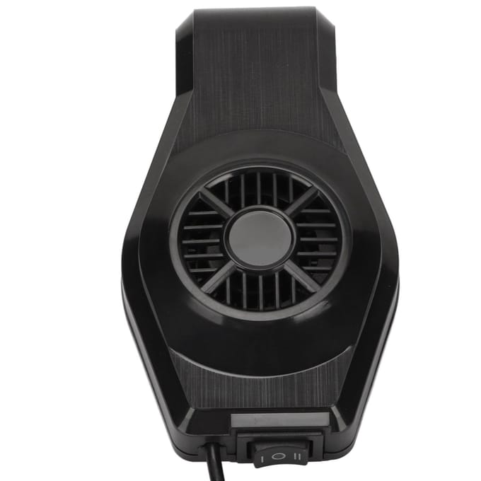Ventilateur Refroidisseur d'Aquarium Multifonction Silencieux Mural Ventilateur de Refroidissement pour Aquarium black