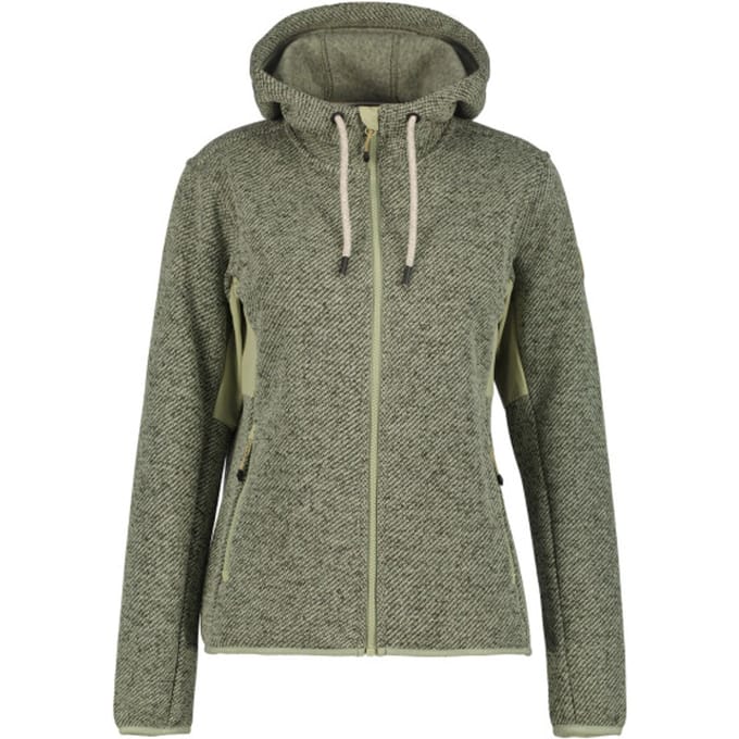 ICEPEAK - mattawa - Fleece sweater met rits dames - Groen